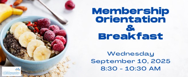Membership Orientation & Breakfast